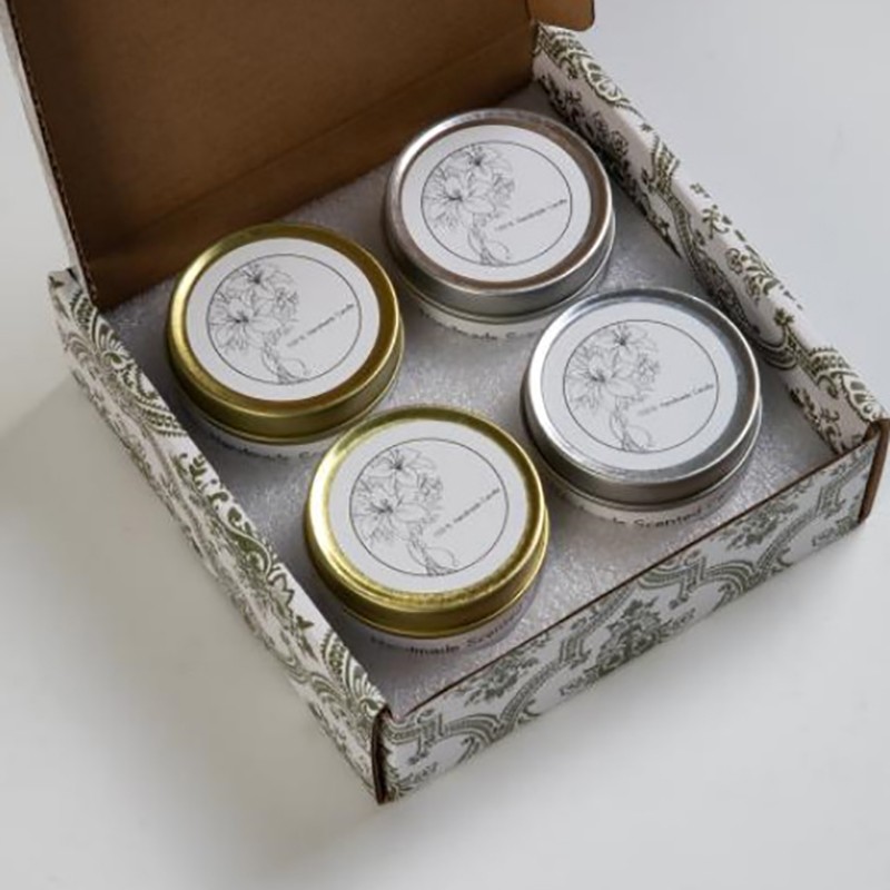 Golden+Silver 4pcs Set(Flavor can be Mixed)